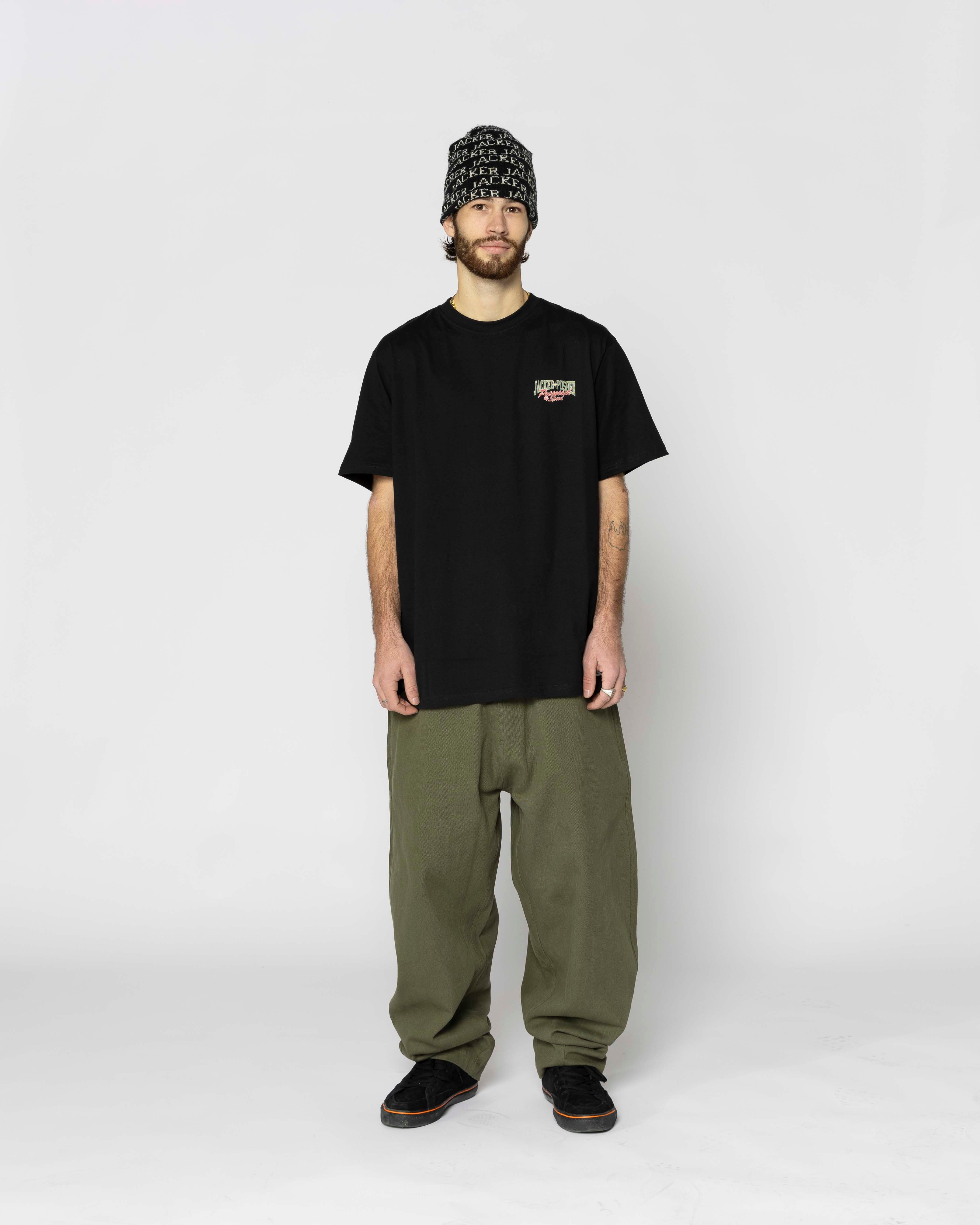Jacker x Pusher - T-Shirt - Black