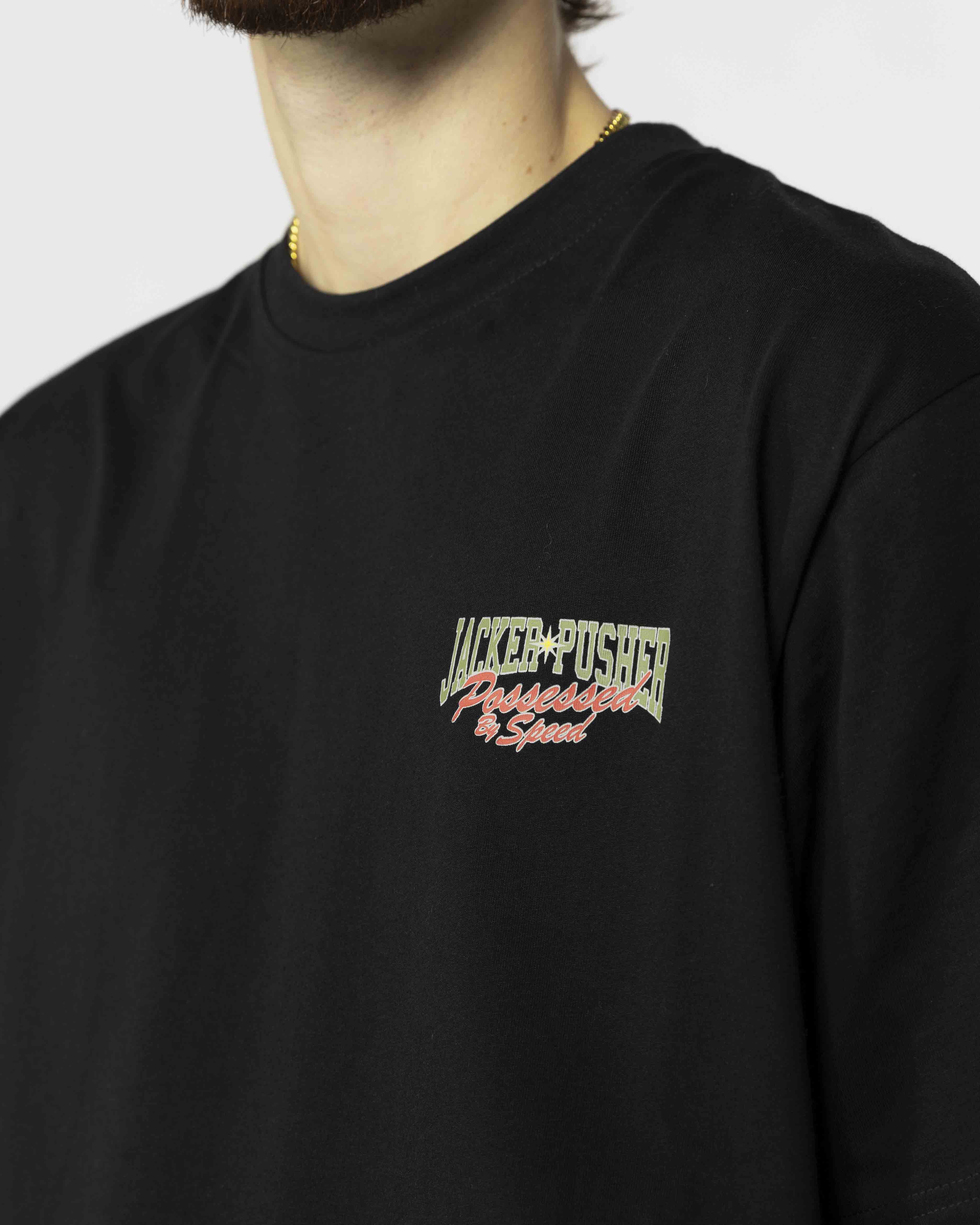 Jacker x Pusher - T-Shirt - Black