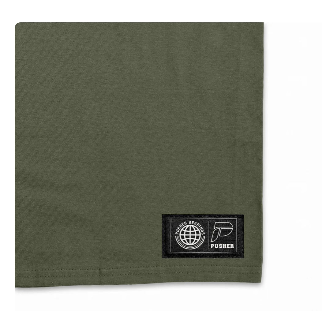 Pusher Truck Series T-Shirt Army