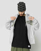 Jacker x Pusher - Hoodie - Heather Grey