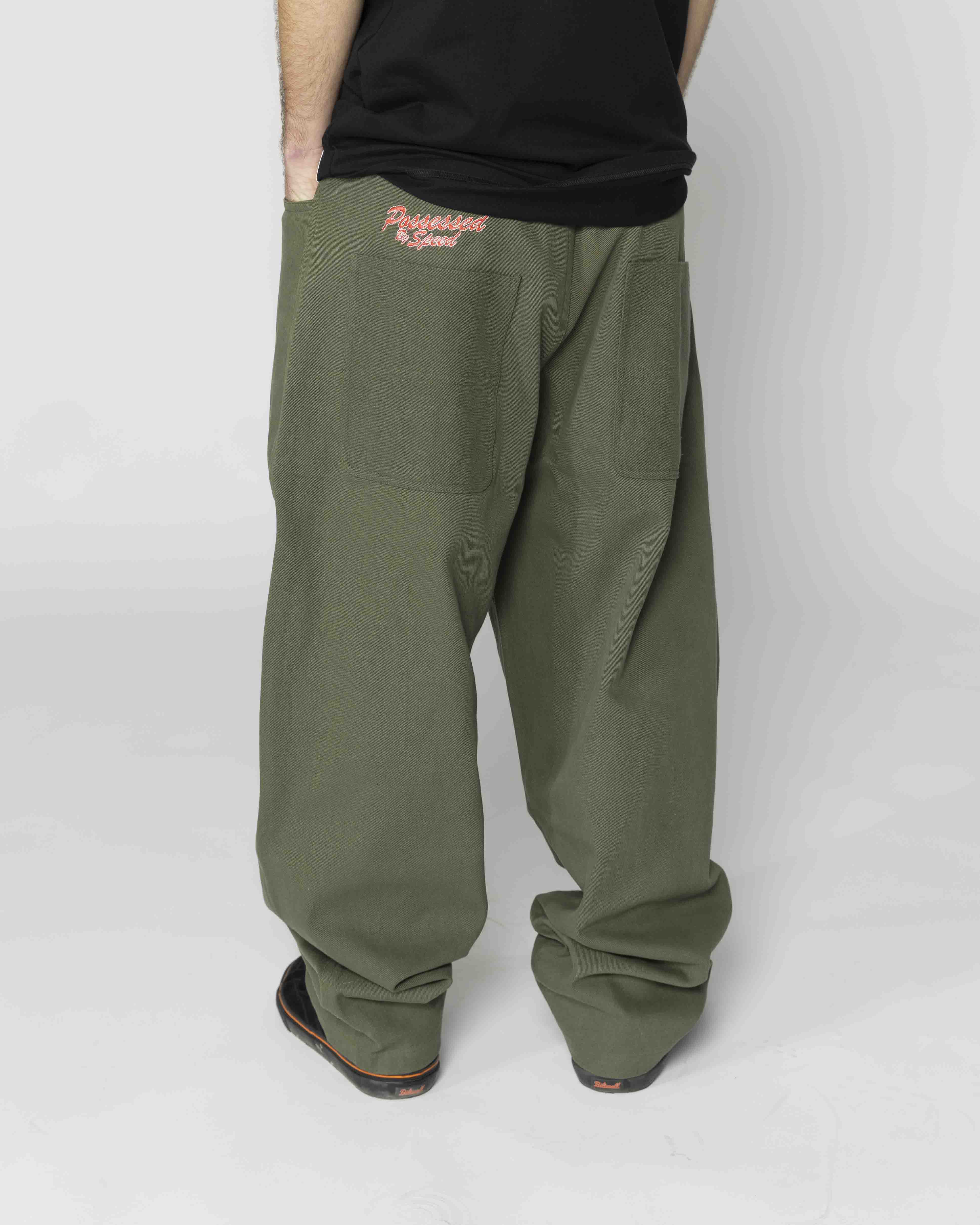 Jacker x Pusher - Pant - Kaki Green