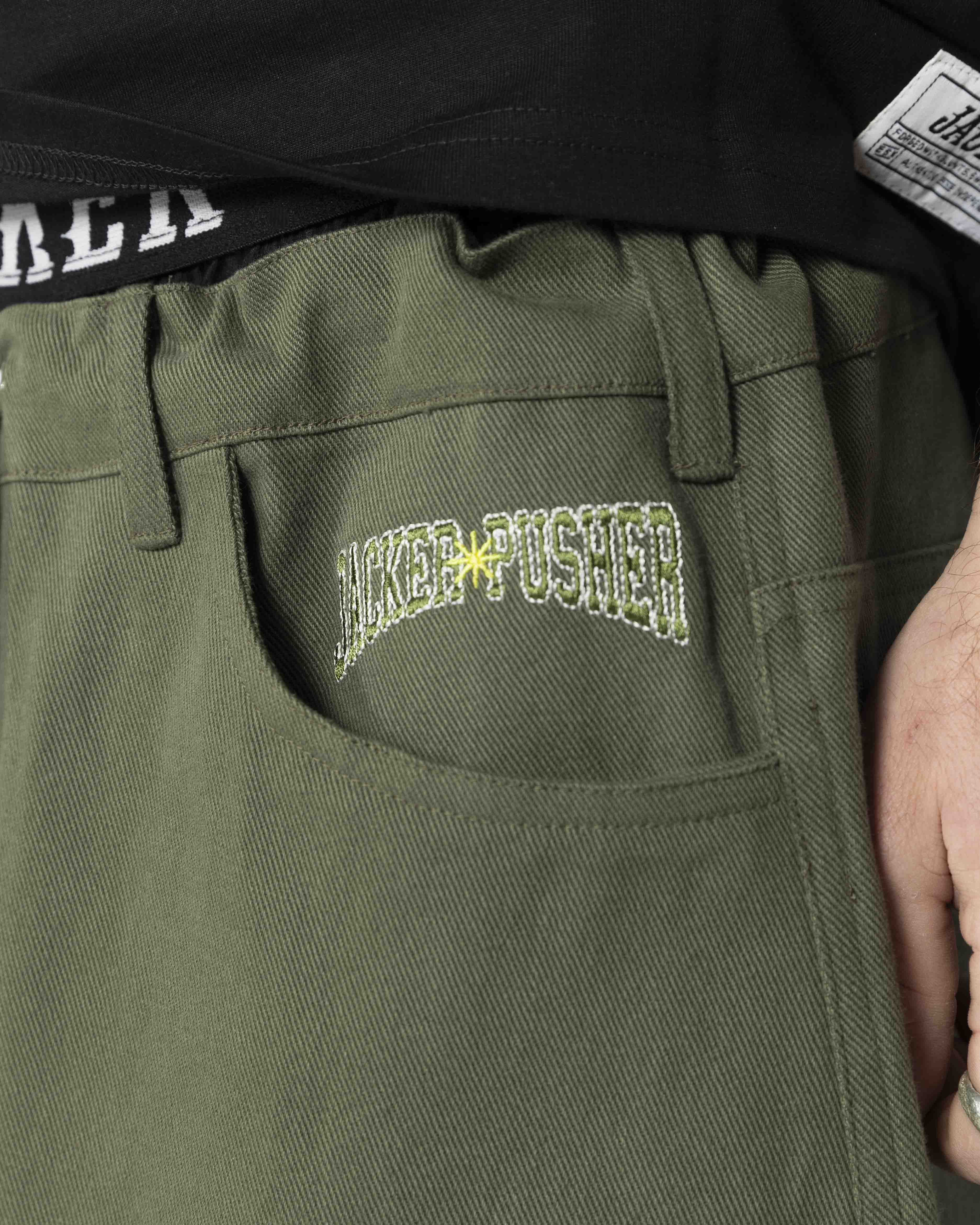 Jacker x Pusher - Pant - Kaki Green