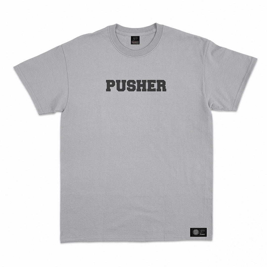 Pusher Academik T-Shirt Heather Grey