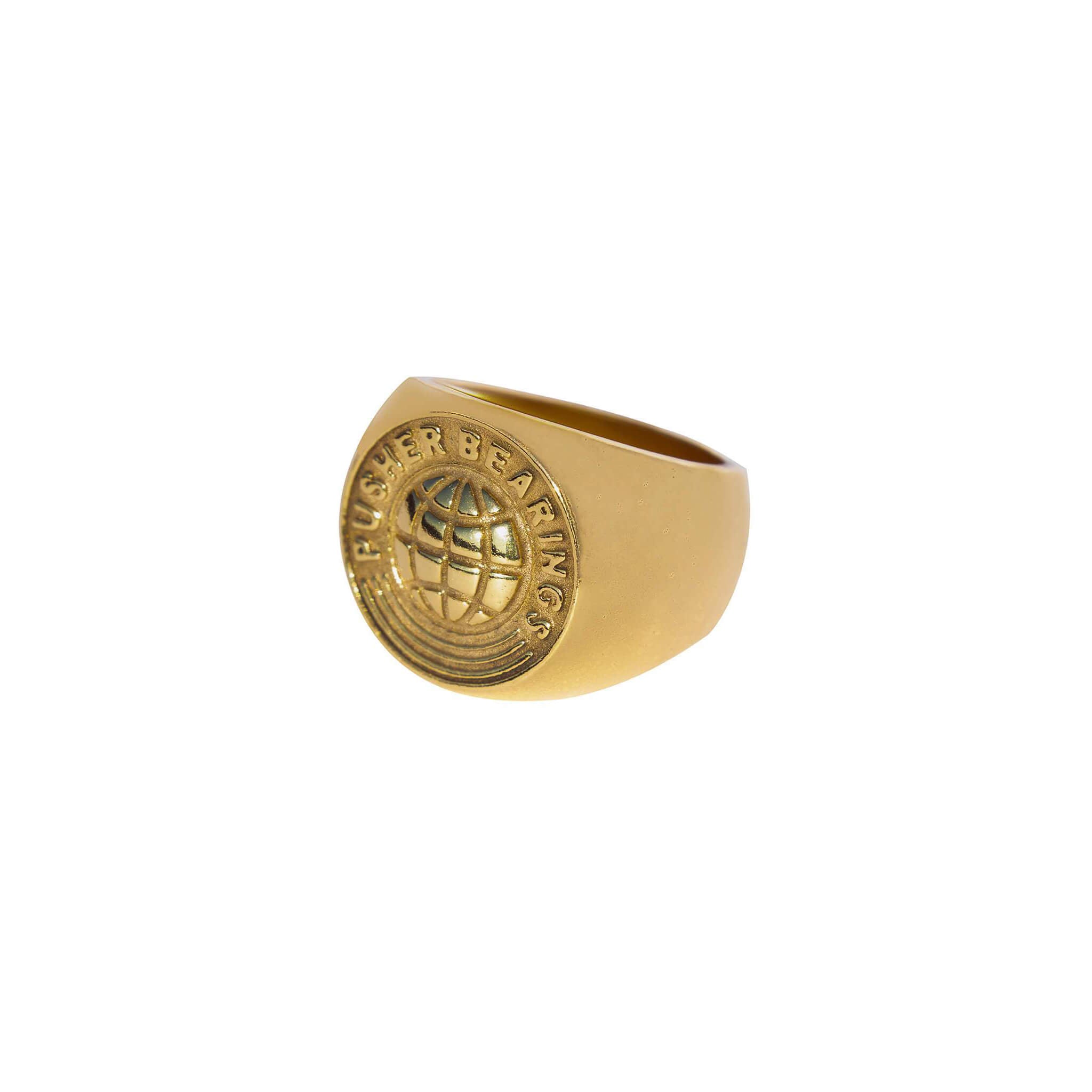 Pusher Gold Plated 24k Ring